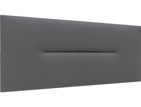 Cabecero WIN REST River acolchado polipiel Premium Cama 105 cm (Gris)
