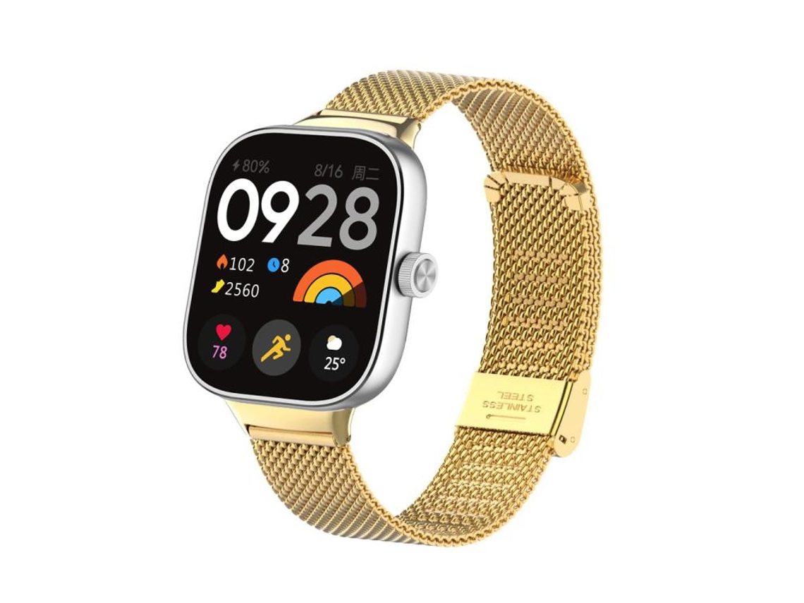 Pulsera para Redmi Watch 6 / 5 / 4 - Acero inoxidable - Hebilla de malla fina