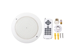 Lámpara Led Rgb Sumergible De 12 V Y 18 W Con Clasificación Ip68 Y Control Remoto Para Piscinas Interiores Y Exteriores.