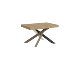 Mesa extensible 90x140/244 cm Volantis Roble Natural estructura 4/C
