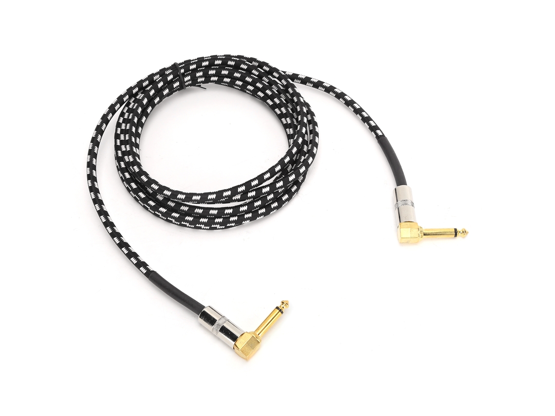 Cable Para Guitarra De 6,35 Mm, 3 M De Longitud, Para Amplificador De Instrumentos Musicales, 9,8 Pies De Longitud, Awg22