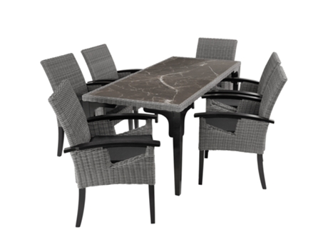 Juegos de Comedor TECTAKE (Polietileno)