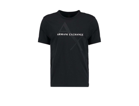 Camiseta ARMANI EXCHANGE Algodón Hombre (XXL - Negro)