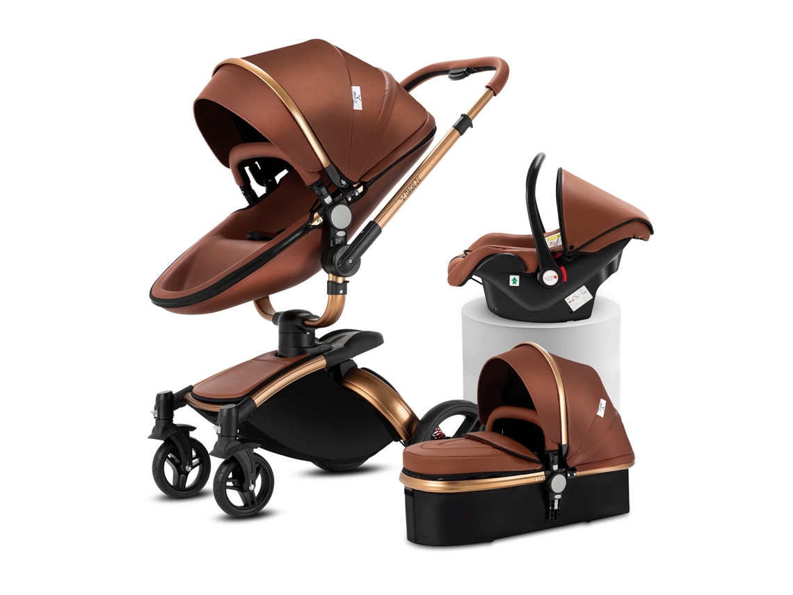 Cochecito Multifuncional Magic Zc Hr – Convertible (asiento/moisés), Plegable, Con Amortiguación Y Rotación 360° – Perfecto Para Viajar