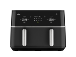 Freidora sin Aceite BRAUN TWINCOOK 5 TD5030IBK Cajón doble (10 L - Negro)