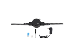 Ventilador Publicitario Holográfico 3d De 42 Cm Con Wifi Y 224 Led, Resolución De 2000*224, Estándar Estadounidense, 100-240 V.