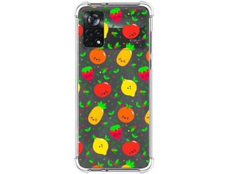Carcasa para Xiaomi Poco X4 Pro 5G TUMUNDOSMARTPHONE Dibujos Antigolpes Frutas 01 Multicolor