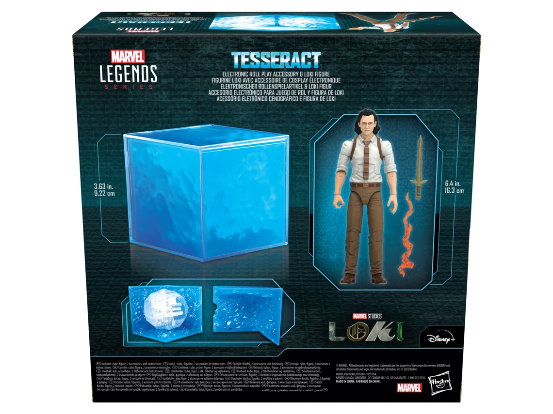 Figura de Acción AVENGERS Marvel Legends Series Tesseract Accesorio Electrónico De Juego De Rol (10,16x22,86x22,86)