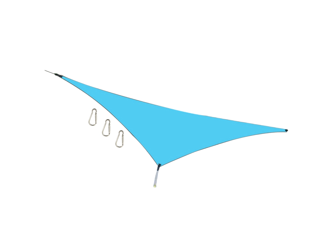 Toldo Triangular De 13 Pies, Impermeable, Resistente A Los Rayos Uv, Poliéster 210t, Para Patio/jardín Exterior.