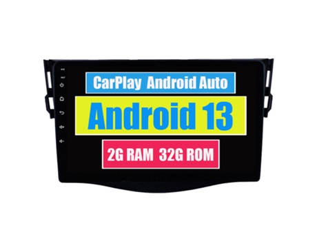 Autoradio Multimedia ROVERONE para Toyota RAV4 3 XA30 2005 - 2016 CarPlay Android Coche Radio Bluetooth Navegación