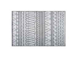 Alfombra de pelo corto BELIANI Keban de Poliéster Negro 140x200