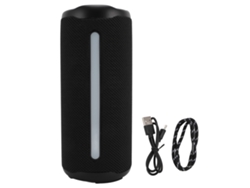 Altavoz Bluetooth Resistente Al Agua Ipx4 Con Micrófono Integrado, Compatible Con Tarjeta Sd De 128 Gb, Bluetooth 5.3 Con Iluminación Rgb.