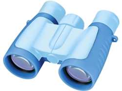 Prismáticos ENKERS para niños a prueba de golpes 10 x 22 mm alta resolución óptica real s para niños regalo para niños-azul