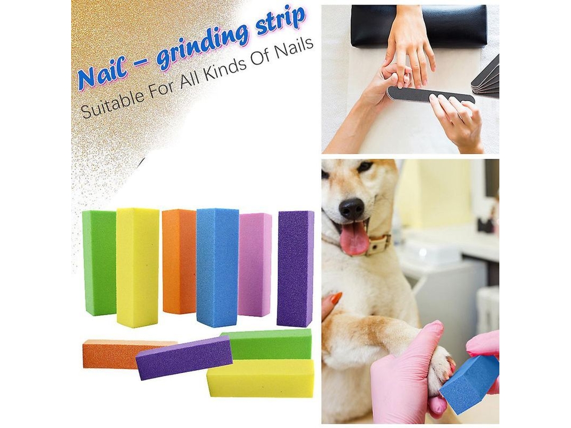 Kit Profesional De Pedicura Y Manicura Con 10 Limas De Uñas.