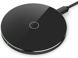Soporte Carregamento Rápido Sem Fio Para Apple, Google, Lg, Samsung, Sony Yizhood Negro