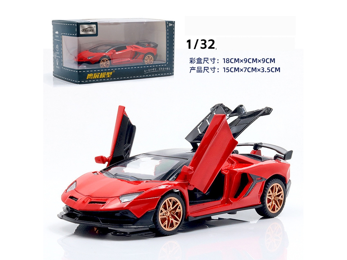 Modelo De Coche Deportivo De Metal Fundido A Presión, Juguete Para Niños