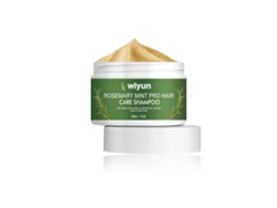 Champú Romero y Menta Pro: Limpia el cuero cabelludo, fortalece y da volumen al cabello, 30 g.