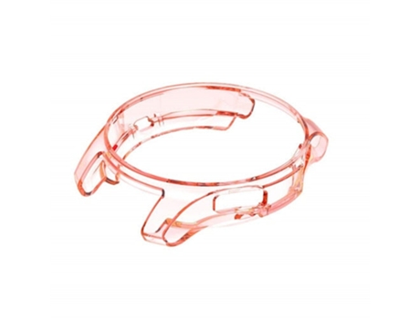 Carcasa de Reloj SLOWMOOSE Samsung Galaxy Watch Gear S3 Frontier Bumper Diamante Suave Chapado Inteligente (Rosa - Engranaje S3)