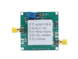 Módulo RF AD8317 Medidor de potencia logarítmica de 1 MHz a 10 GHz Detector de potencia RF de 5 V CC