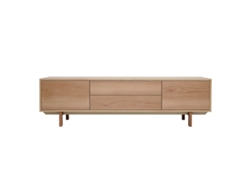 Mueble Tv Nórdico de Madera Clara 180 Cm Sid MILIBOO