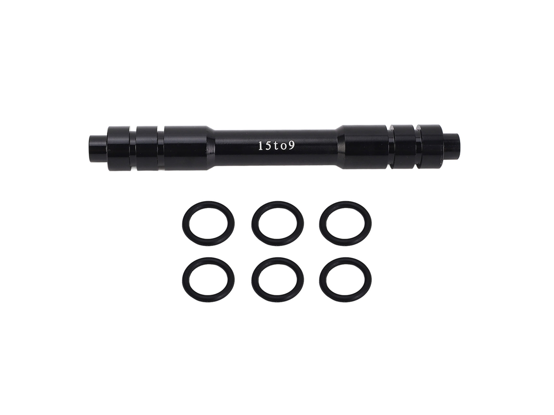 Adaptador De Eje De Correa De Rueda Delantera De 15 Mm A 9 Mm Con Liberación Rápida Para Bicicleta
