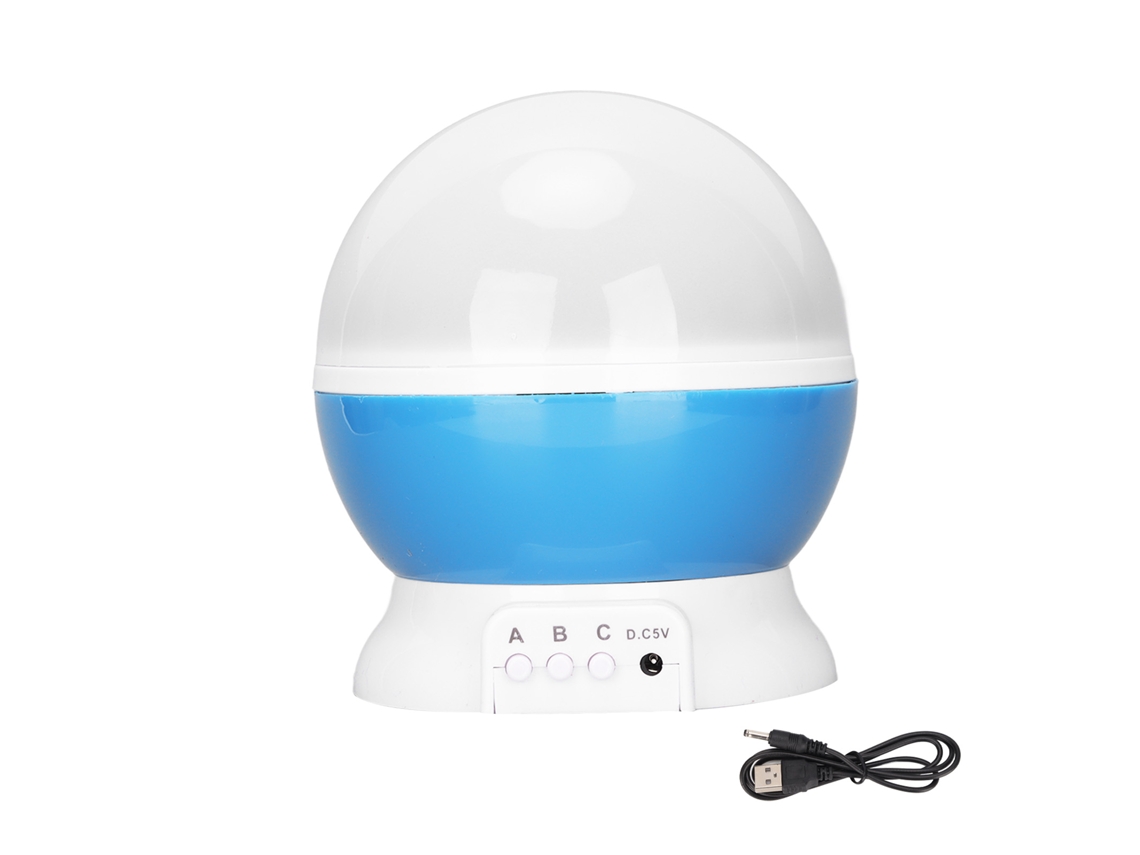 Projetor de Estrelas LAXISCREED Luz Led Rotativo 360°