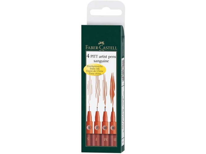 Marcador FABER-CASTELL Artist Pitt Negro