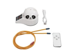 Ats-máquina De Saltar La Cuerda Eléctrica Inteligente Para Niños Con Control Remoto Y Contador Fitness Blanco