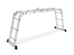 Escalera Plegable De Aluminio, Articulada, Multifuncional, Universal, 4x3 Baulich
