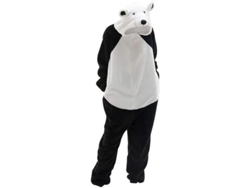 2026-pijama De Oso Unisex Adulto Invierno Suelto Con Bolsillos Abrigo Thick Ropa De Dormir Kpg L Blanco