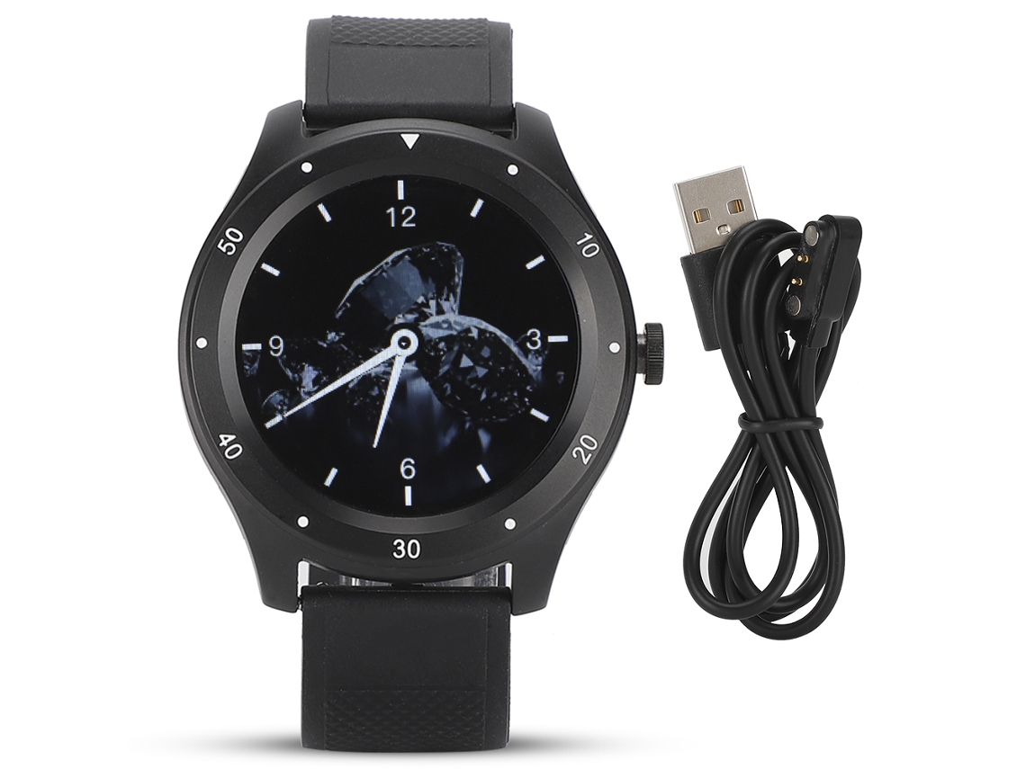 Reloj inteligente EOOCOO con pantalla táctil y resistente al agua.