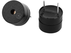 2 Unidades De Zumbador Magnético Activo De Tono Continuo De 12 V Cc. Mm X 9.