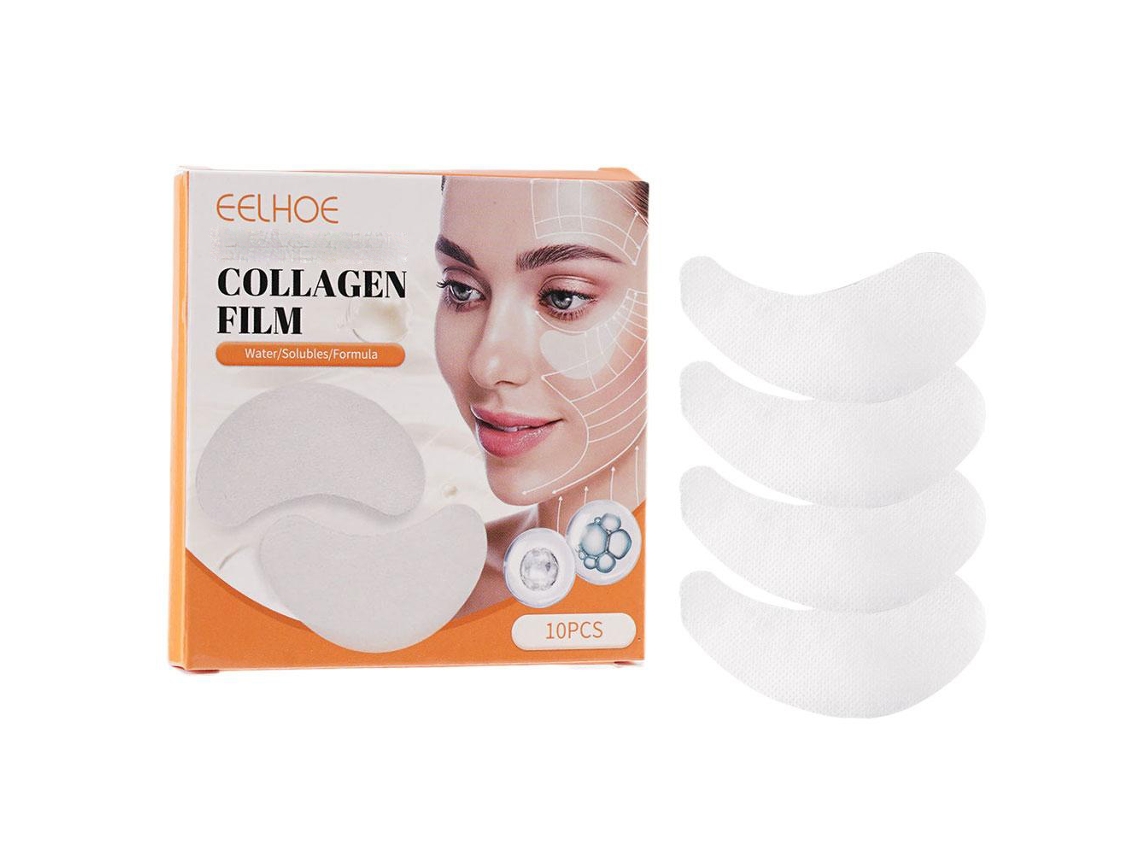 5 Cajas De Parches Antiarrugas De Colágeno Soluble Para Eliminar Las Ojeras E Hidratar, Levantar Y Reafirmar La Máscara De Ojos.