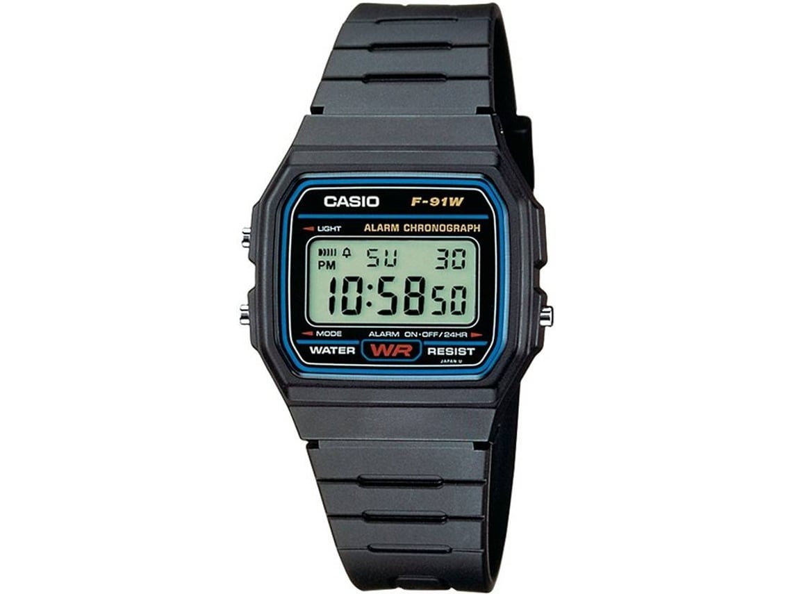 Reloj Digital CASIO Hombre Goma Negro Worten.es