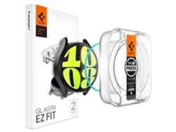 Cristal Templado Spigen Glas.tr Ez Fit Paquete Con 2 Películas De Protección En Cristal Templado Para Samsung Galaxy Watch 7 40 Mm
