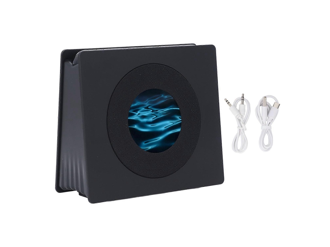 Altavoz de ruido blanco con imagen dinámica, pantalla HD, despertador con luz nocturna para Chennnls