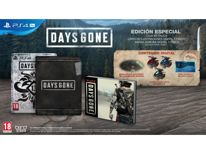 Juego PS4 Days Gone Edición Especial