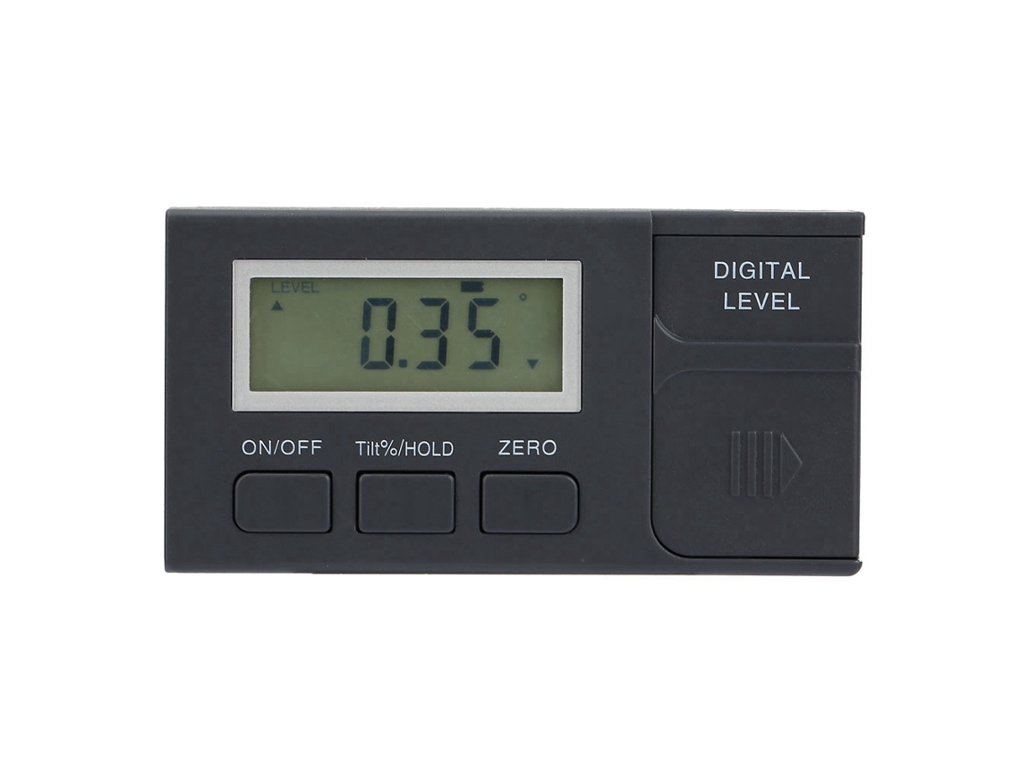 Goniômetro Digital Inclinômetro Bifacial Magnético Multifuncional 4x90° Medidor De Ângulo