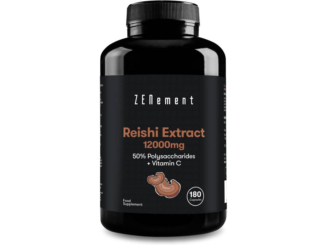 Complemento Alimentar ZENEMENT Reishi Extract 12000mg (180 Cápsulas)