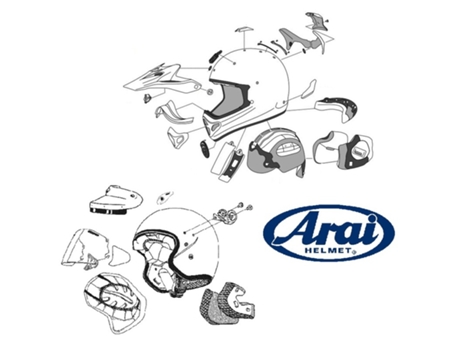 Gargantilla de moto Quantum ARAI