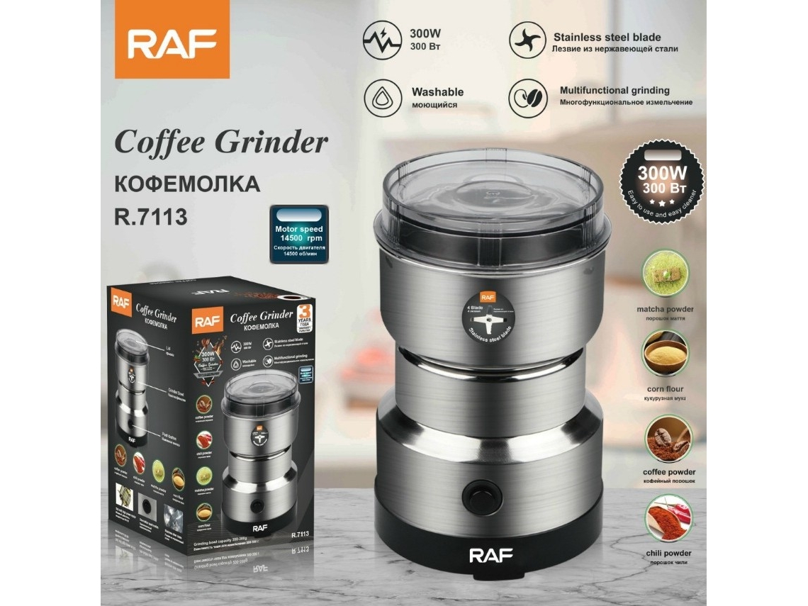 Molinillo de café eléctrico estándar europeo, molinillo seco, molinillo de café portátil para uso doméstico.