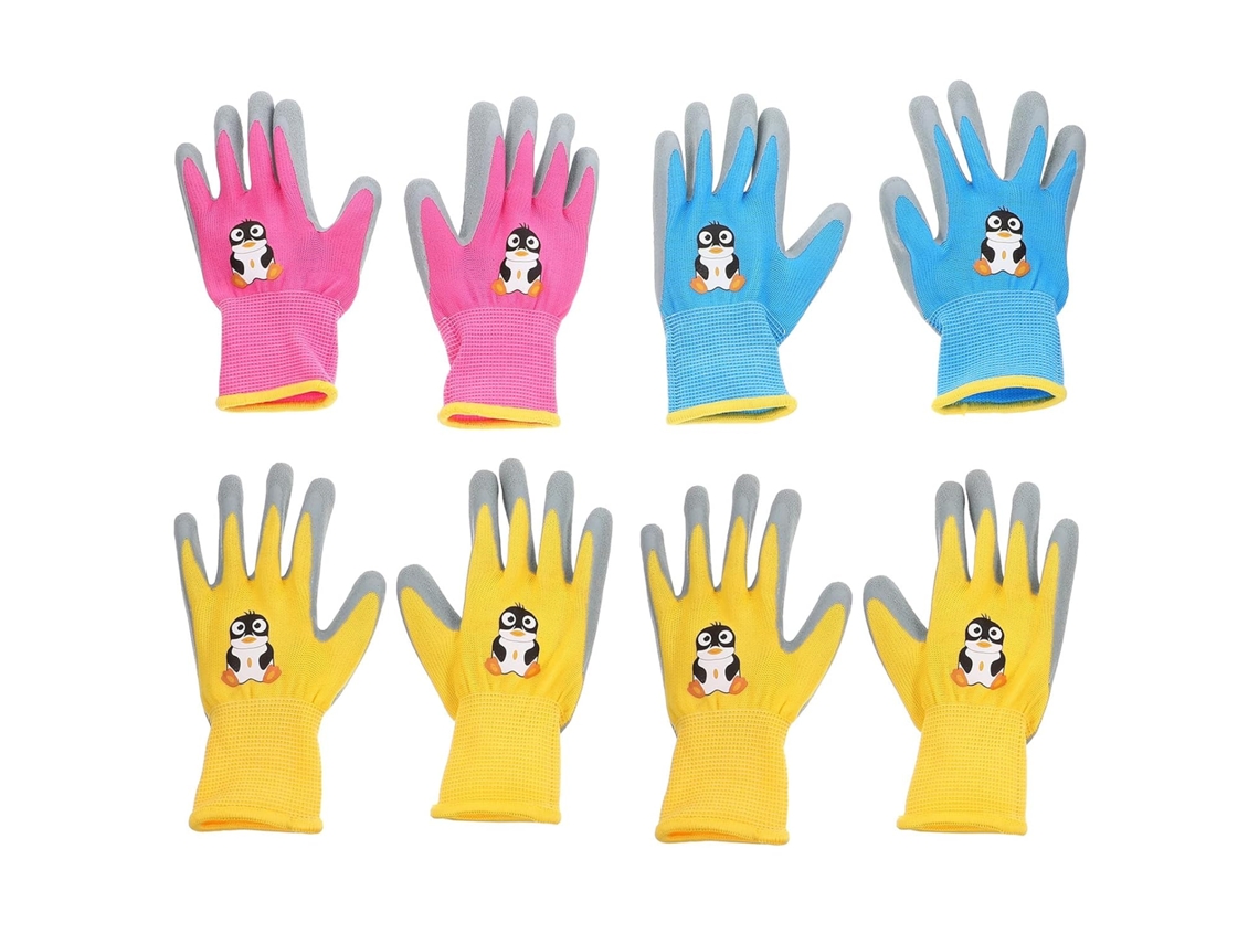 Manoplas Protectoras Para Niños Y Niñas, 4 Pares, Antipinchazos, Para