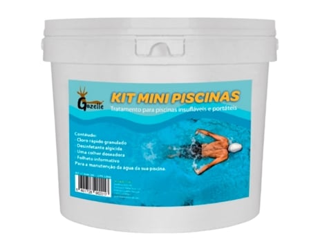 Mini Kit Piscina Tratamiento de Piscinas Hinchables y Portátiles GAZELLESYMBOL