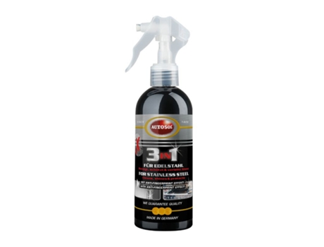 Limpiador de motos para superficies de metal cepillado y aluminio anodizado AUTOSOL