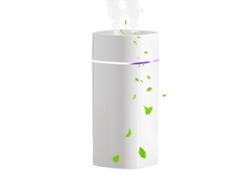 Humidificador Yuysan Ham09 con funcionamiento silencioso y luz nocturna, dos modos de atomización para la habitación del bebé y la oficina - 600 ml