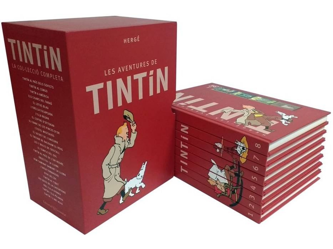 Libro Les Aventures De Tintin Box de Herge