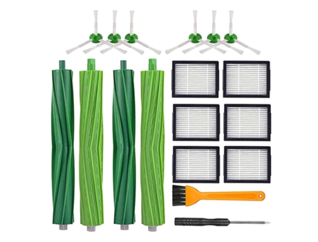 Filtros de escovas laterais de escova de rolo para irobot roomba i7 i7+ e5 e6