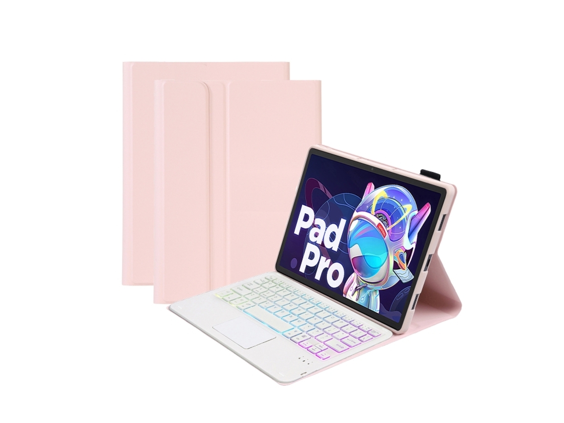 Funda con teclado Bluetooth táctil para Lenovo Tab M10 Plus TB125FU 10.61 Zruxe (3.ª generación)