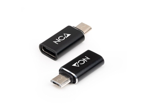 Adaptador Nanocable 10.02.0014/ Microusb Macho Usb Tipo-C Hembra NANO CABLE