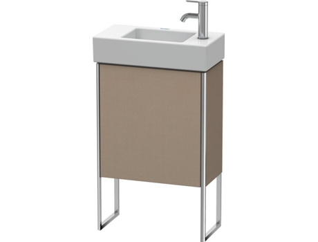 DURAVIT XSquare Vanity unit vertical 48.4x24.0 cm, 1 puerta, colgado a la izquierda, 1 estante de vidrio, para el lavabo Vero Air 072450